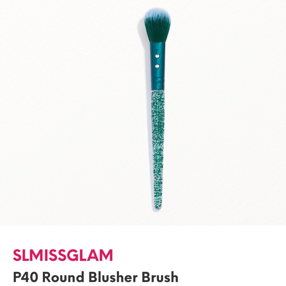 slmissglam p40 round blusher brush